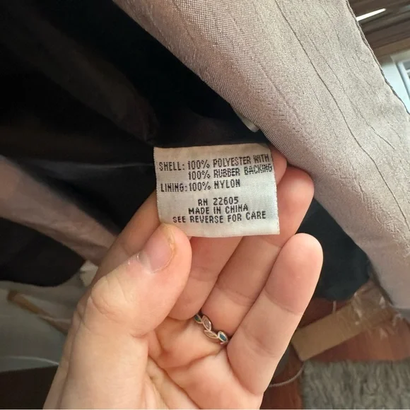 Totes Rainwear Vintage Women’s Trench Raincoat, Size 12P - Picture 6 of 10